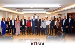 İzmir’deki OSB müdürleri KOSBİ’de buluştu