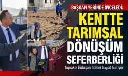 Bornova’da karbon sıfır kent bostanı üretime başladı