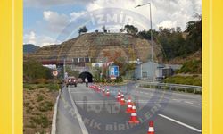 Sabuncubeli Tüneli Manisa yönünde trafiğe kapatıldı