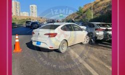 İzmir otoyolunda kaza: 2 kilometrelik trafik yoğunluğu
