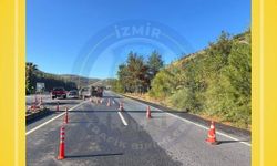 Aydın-İzmir yolunda 3 kilometrelik kesim trafiğe kapatıldı