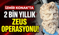 İzmir’de tarihi Zeus heykeli ele geçirildi: 3 gözaltı!