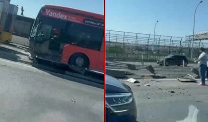 Son dakika! Haliç Köprüsü'nde feci kaza: Ekipler olay yerinde!