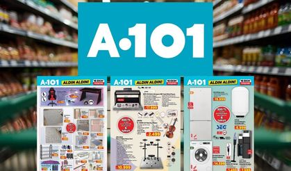 A101 16 Ekim aktüel kataloğu çıktı: HD televizyon, kablosuz şarj standı, su sebili, keman, 125 cc scooter geliyor!