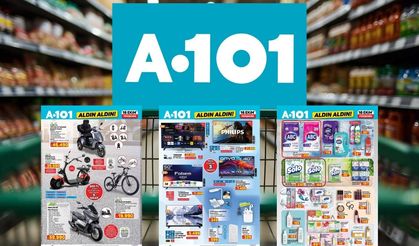 A101 Aldın Aldın 16 Ekim indirimleri belli oldu! Termosifon, su sebili, elektrikli bisiklet geliyor