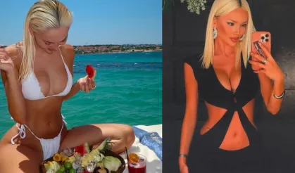 Cansu Taşkın’ın cesur pozları sosyal medyayı karıştırdı!