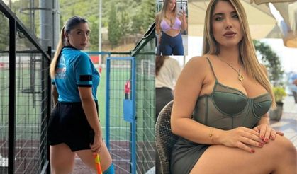 24 yaşındaki genç hakem fotoğraflarıyla gündemi salladı!