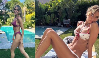 Çağla Şıkel’in fit vücudu sosyal medyayı salladı!