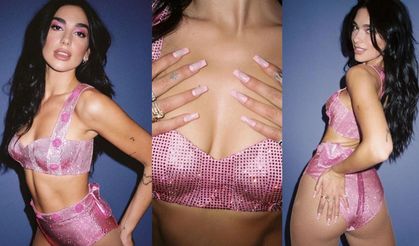 Dua Lipa sosyal medyayı salladı: Cesur pozlarıyla takipçilerini büyüledi!