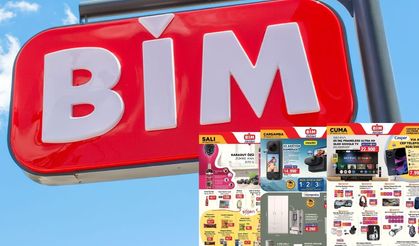 Aksiyon kamerası, QLED TV, Stanley termos, Para sayma makinesi! BİM 4-5-7 Kasım aktüel kataloğu yayımlandı!