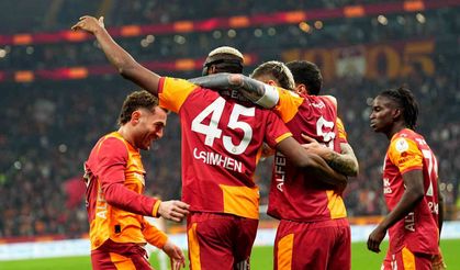 Galatasaray'dan 55 puan, 55 gol