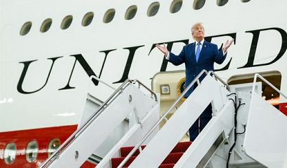 Trump açıkladı: 'Tehdit nedeniyle uçak değiştirdim!'