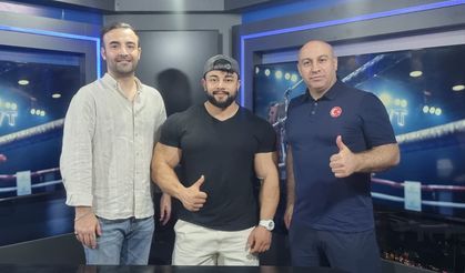 Vücut geliştirmede tarihi başarı: Mr. Olympia dereceli Nihat Kaya, İsam Akgül’ün konuğu oldu