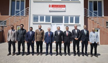 Diyanet Başkanı Arpaguş, Ahlat’ta müftülerle buluştu
