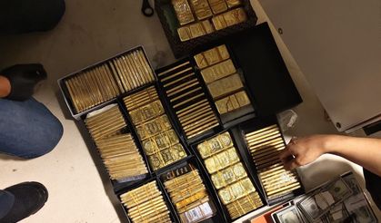Firari Hilmi Tuna Kuriş aranırken 200 kilo külçe altın bulundu