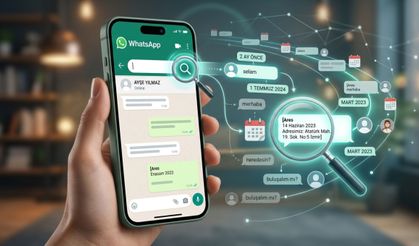 WhatsApp'ta eski mesajları bulmanın yöntemi