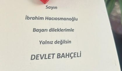 Bahçeli’den TFF Başkanı Hacıosmanoğlu’na destek