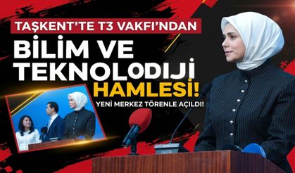 Bilim Taşkent Merkezi Özbekistan’da açıldı