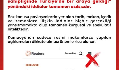 DMM’den Suriye ve Hizbullah iddialarına yalanlama