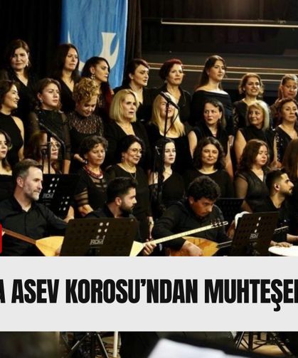 Aliağa’da türkü rüzgarı: ASEV Korosu’ndan muhteşem konser