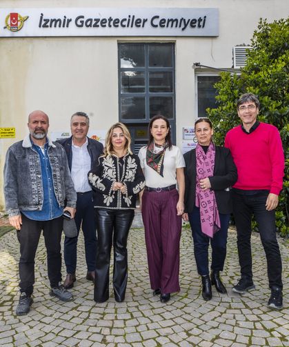 Başkanı Sengel, İzmir Gazeteciler Cemiyeti’ni ziyaret etti