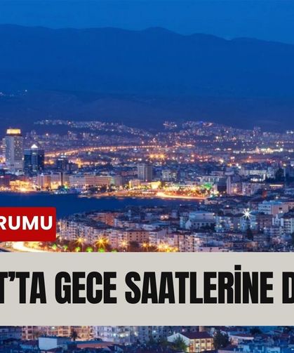 Gece saatlerine dikkat! İzmir'de 1 Mart Pazar hava durumu