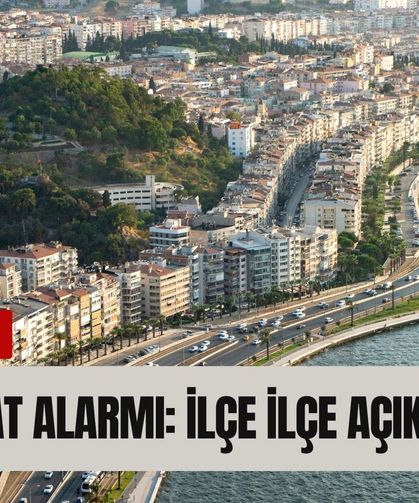 İzmir’de 13 Şubat alarmı: İlçe ilçe açıklandı