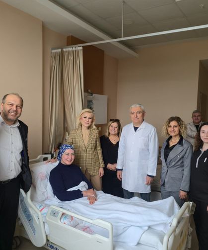 AK Parti İzmir Milletvekili Şebnem Bursalı’dan geçmiş olsun ziyareti