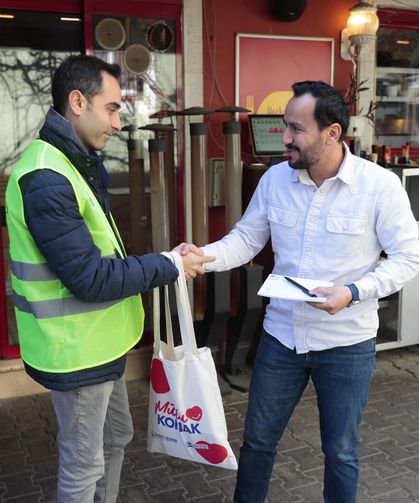 Konak’ta esnafla sıfır atık hamlesi