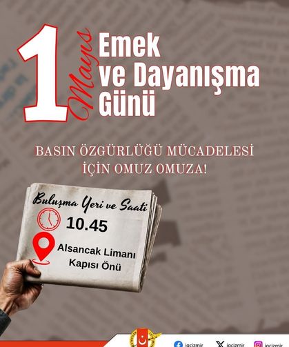 İGC'den Gazetecilerden 1 Mayıs mesajı