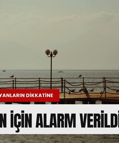 İzmir’de yaşayanların dikkatine: 4 Nisan için alarm verildi!