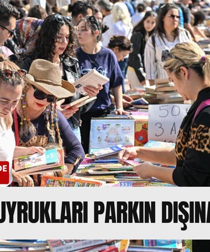 İzmir’in kalbinde okur seli: İZKİTAP’ta imza kuyrukları parkın dışına taştı