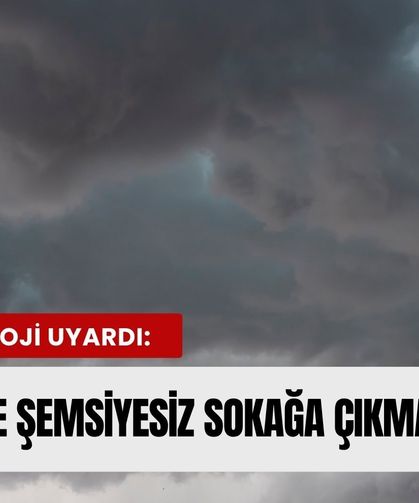 Dikkat! Meteoroloji uyardı: İzmir’de şemsiyesiz sokağa çıkmayın! (17.04.2026)