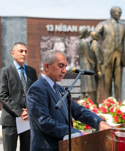 Aliağa’da Atatürk’e vefa: 92. yıl törenle geçti