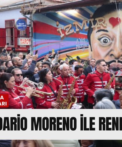 Tarihi sokakta nostalji rüzgarı: İzmir Dario Moreno ile renklendi