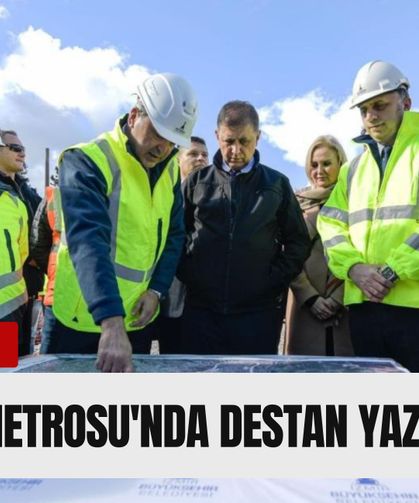 Projenin %45'i tamamlandı: Buca Metrosu'nda destan yazılıyor!