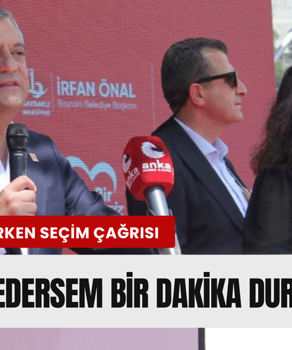 Özgür Özel İzmir'den Erdoğan'a seslendi: 'Koy sandığı, millet kime inanıyor görelim!'