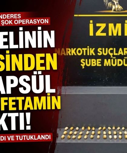 İzmir Havalimanı’nda şüphelinin midesinden 47 kapsül çıktı