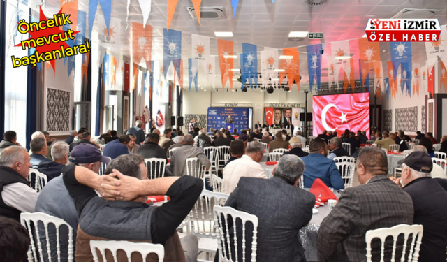 AK Parti İzmir'de 9 ilçe tamam: Kınık ve Bergama dikkat çekti!