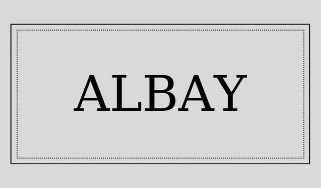 Albay isminin anlamı ve kökeni nedir?