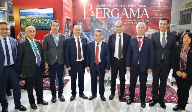 Bergama'dan geleneksel dokunuşlar İzmir Turizm Fuarı'nda!