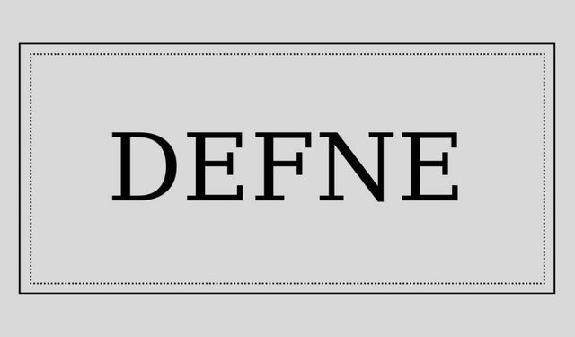 Defne isminin anlamı ve kökeni nedir?
