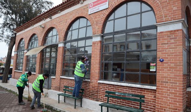 Dikili Belediyesi Ramazan için temizlik seferberliği başlattı