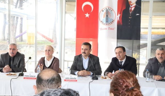 Dikili için öneri ve tavsiyeler dinledi