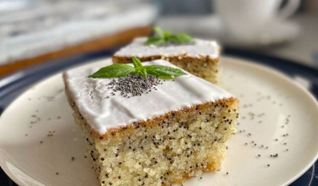 Haşhaşlı Revani tarifi: Şerbetli tatlı sevenler bu lezzete bayılıyor!