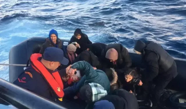 İzmir Seferihisar ve Karaburun'da düzensiz göçmen yakalandı!