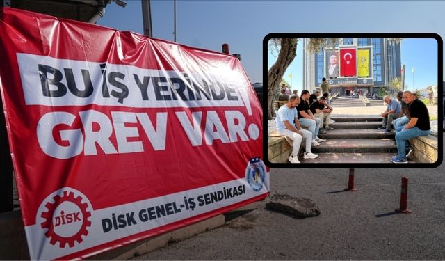 Buca ve Karabağlar Belediyesi işçilerinden alacak isyanı: Oturma eylemi başlatıldı