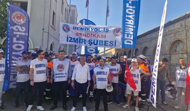 Kamu işçileri İzmir'de sokağa indi: “Bu işin sonu greve kadar gider”