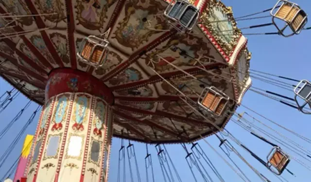 Lunaparkta dehşet! Oyuncak havada ikiye bölündü, kan gövdeyi götürdü!
