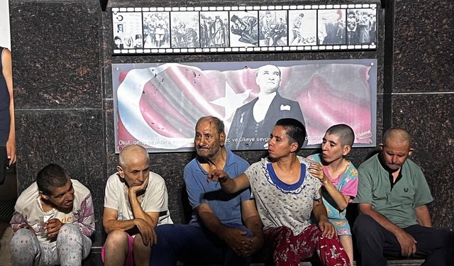 Gaziemir’de engelli bakımevinde korkutan yangın!